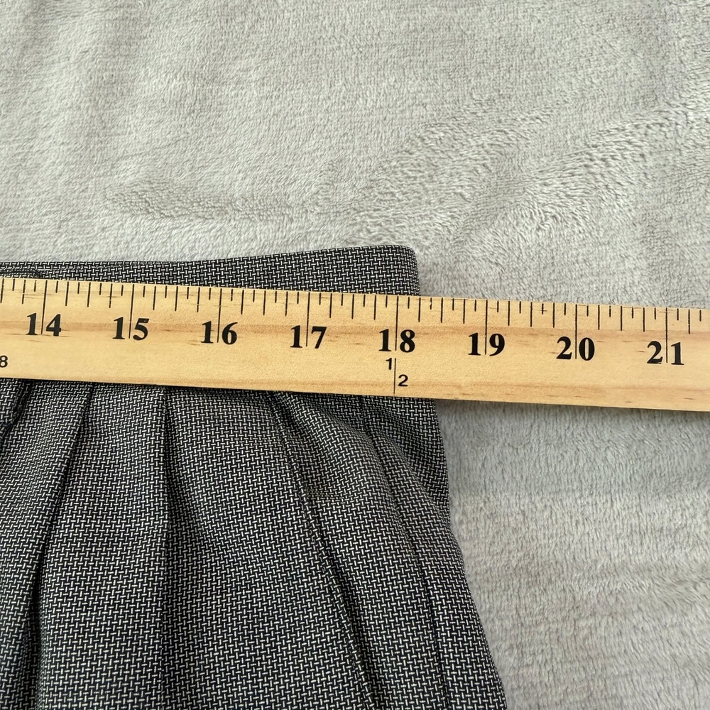 Zanella Alter Mens 36x30 Gray Wool Pleated Dress Pants Made in Italy Classic EUC - Picture 7 of 11